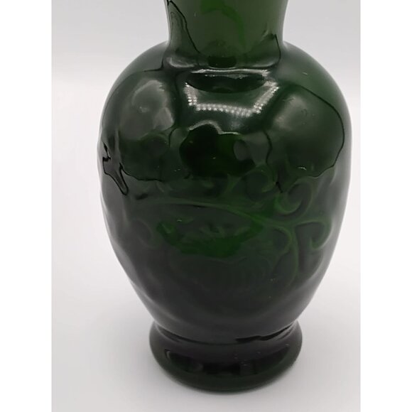 Vintage Avon Spring Bouquet Vase Jade Green 6.5 Inches Cased Flower Decor 1981 - Picture 6 of 11